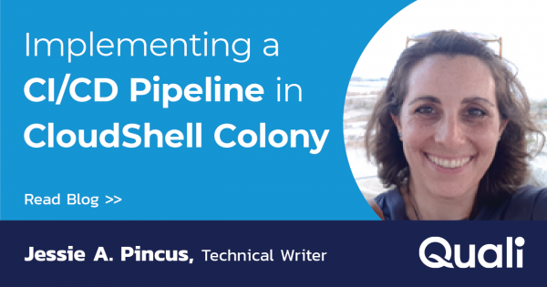 Implementing a CI/CD Pipeline in CloudShell Colony