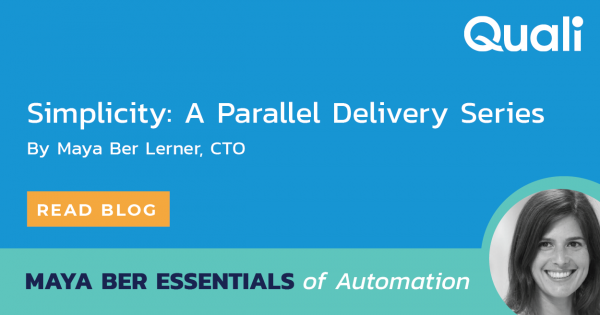 Maya Ber Essentials of Automation: Simplicity