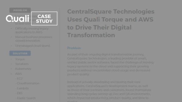 CentralSquare Technologies Case Study
