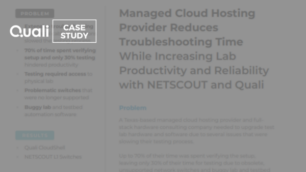 Managed Cloud Hosting Provider Case Study
