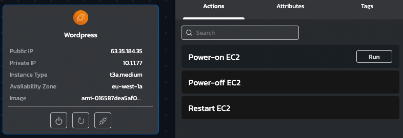 day-2 actions for AWS and Azure VMs