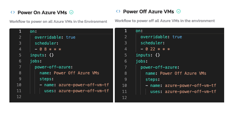 Automate Azure VMs