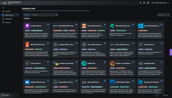 Cisco’s Stack Automation by Quali